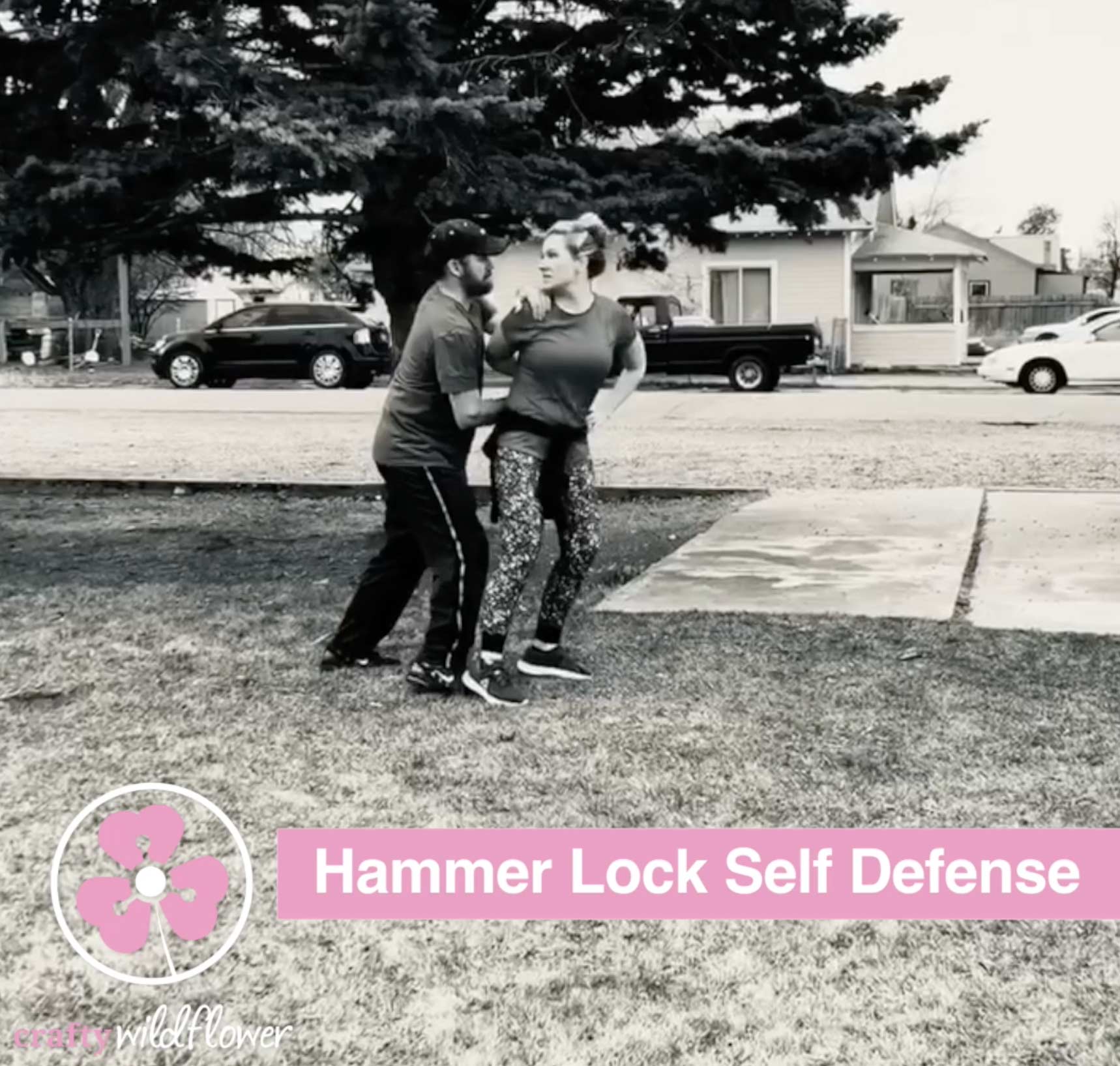 Hammer Lock Self Defense - CraftyWildflower.com